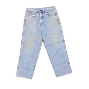 80s Streetwear Mens 32x27 Distressed Jeans USA